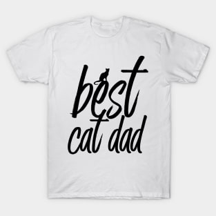 'Best Cat Dad Ever' Lovely Cats Lover Gift T-Shirt